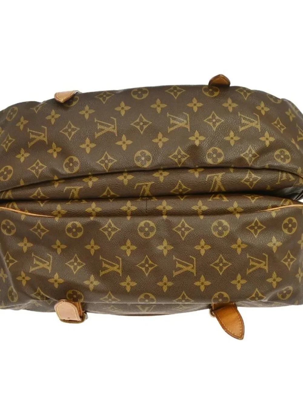 Best05 LOUIS VUITTON MONOGRAM SAUMUR 43 MESSENGER BAG M42252 AR8907 NQ09305